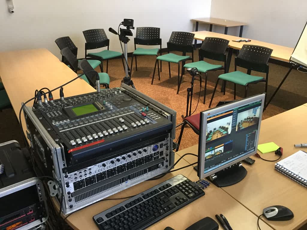 prise son et vidéo sondage Ametzondo à la CCI Bayonne par DCI Event