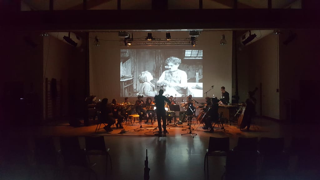 orchestre Bilbao live ciné-concert Baigorry