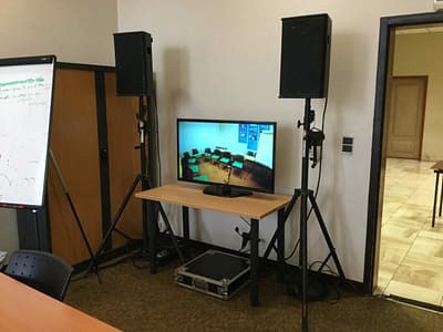 diffusion vidéo captation son réunion meeting séminaire ametzondo cci bayonne