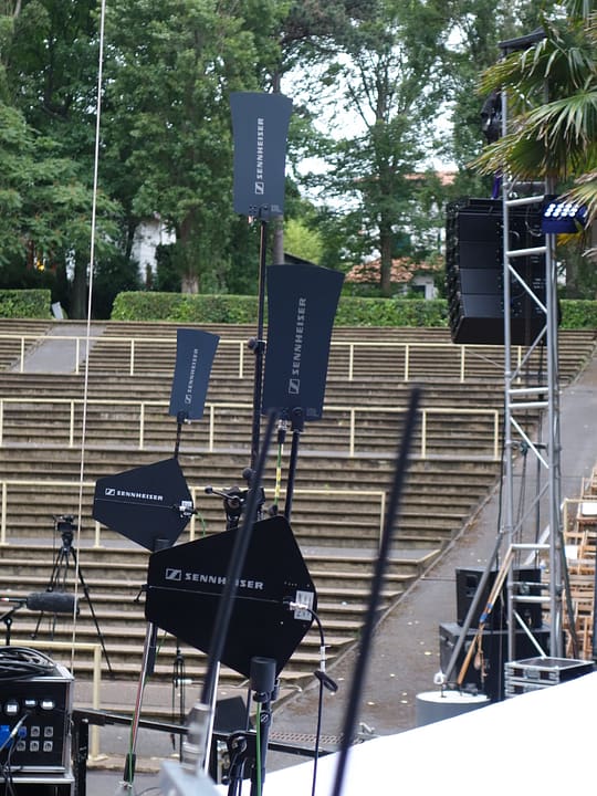 Sennheiser HF antennes micro casque longue portée