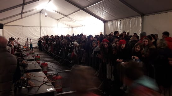 concours omelette animation micro hendaye bixintxo