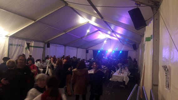 sonorisation chapiteau repas concert