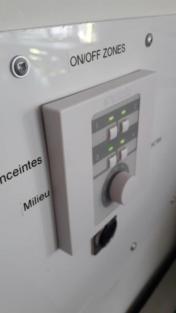 DCP yamaha MTX installation intégration DCI event