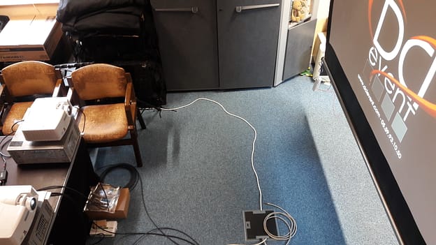 vidéoprojection double arkaos ecran géant