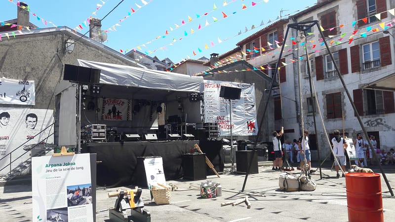 animation place patxa fêtes de bayonne 2017 DCI