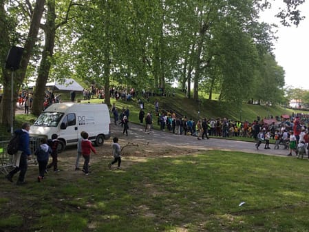 enceinte large bande sonorisation manifestation