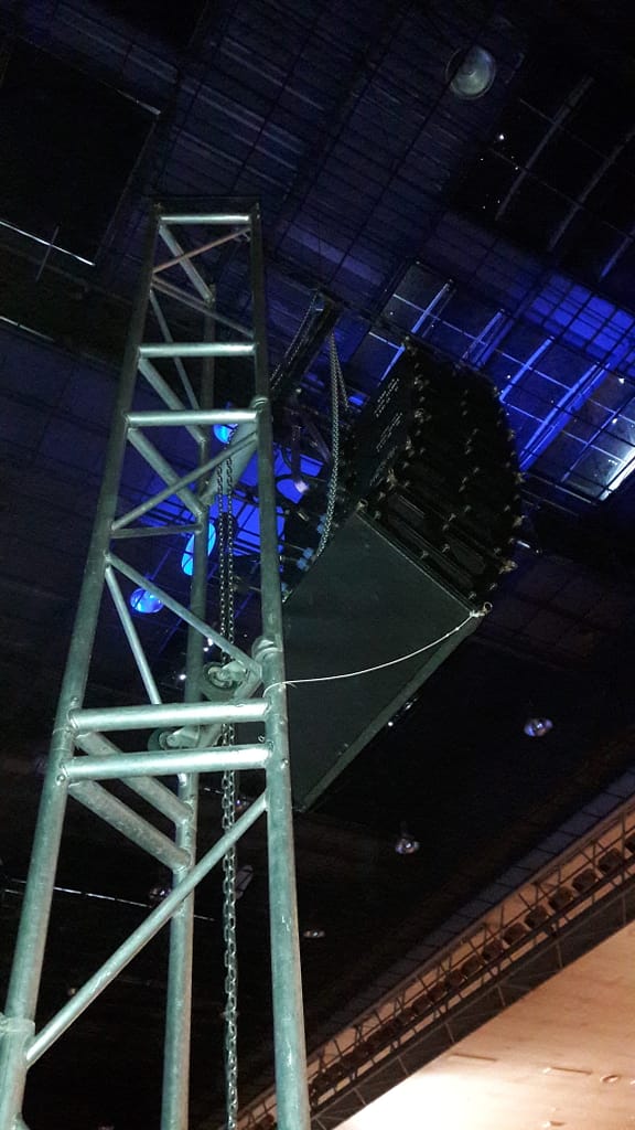 tower guil line array palan spanset